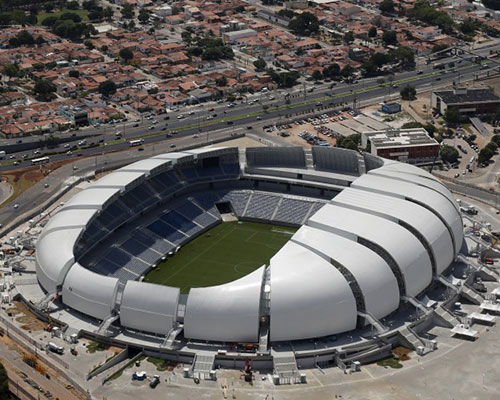 populous-designed arena das dunas in brazil now open 