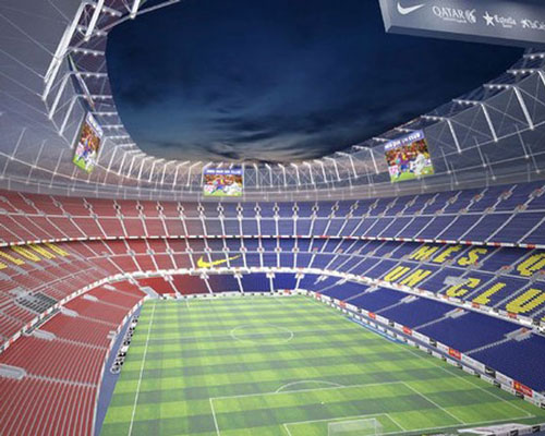 FC barcelona set to develop camp nou soccer stadium