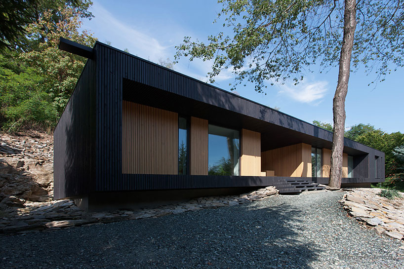 beres architects: hideg house on a stone quarry