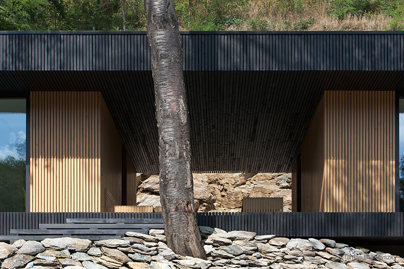 beres architects: hideg house on a stone quarry