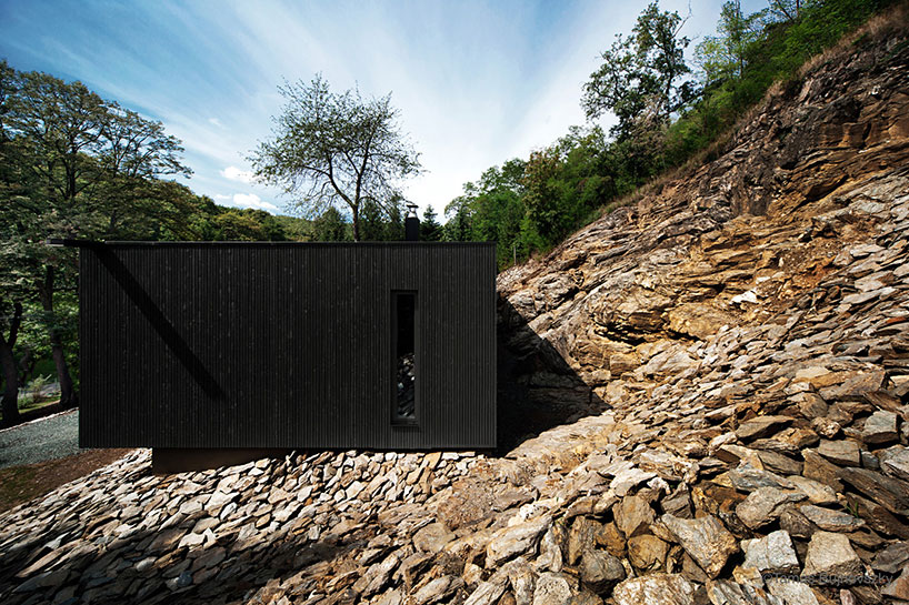 beres architects: hideg house on a stone quarry