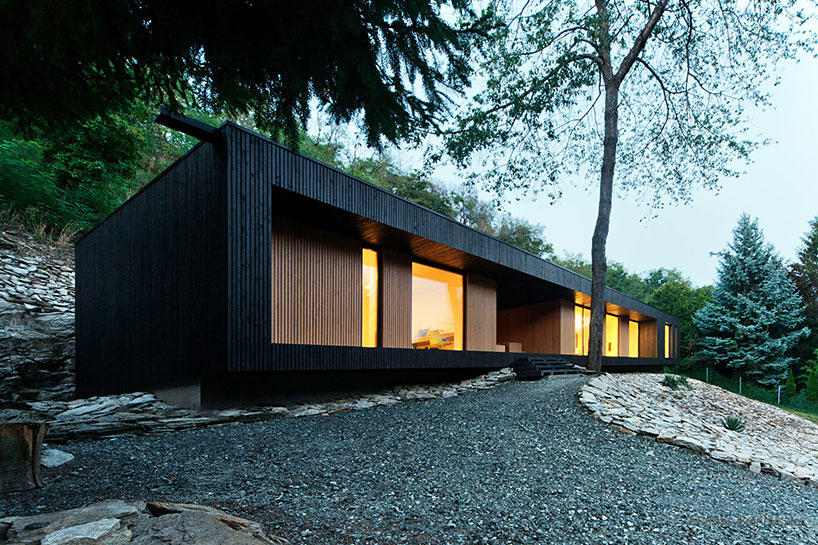 beres architects: hideg house on a stone quarry