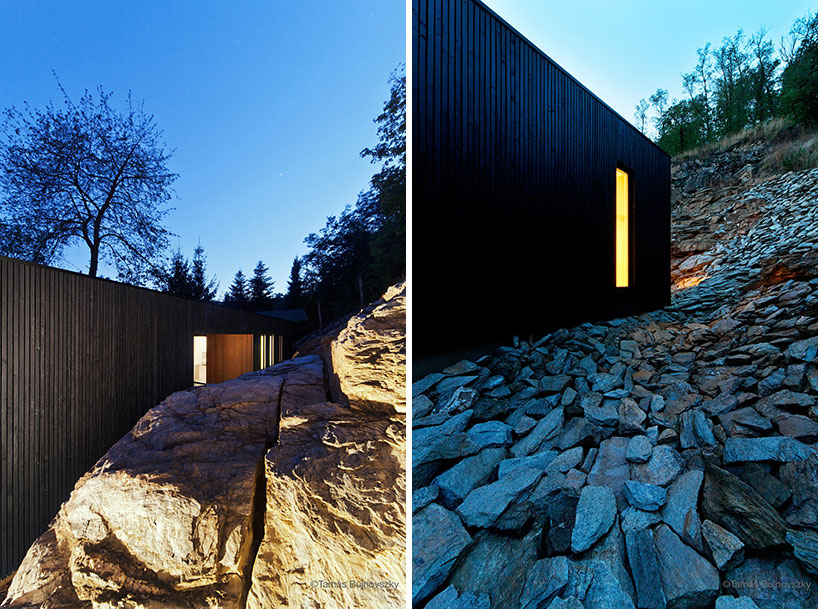 beres architects: hideg house on a stone quarry