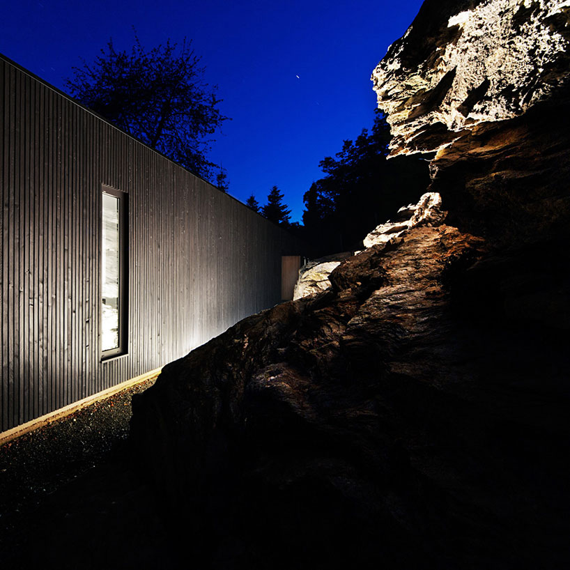 beres architects: hideg house on a stone quarry