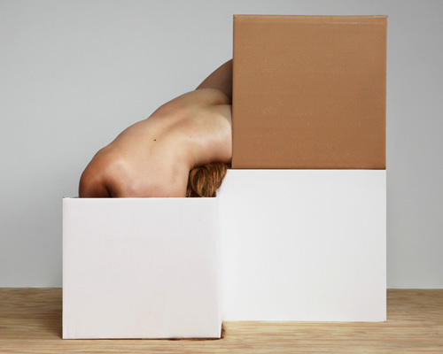bill durgin fractures the human body into living sculptures