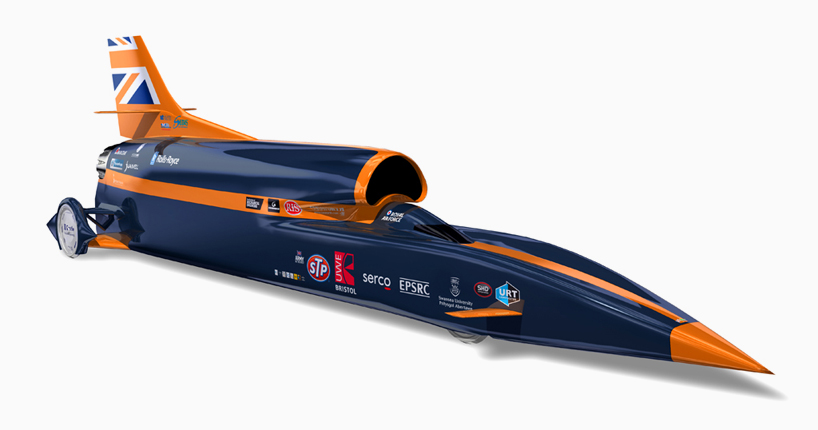 How much horsepower does the Bloodhound SSC have?