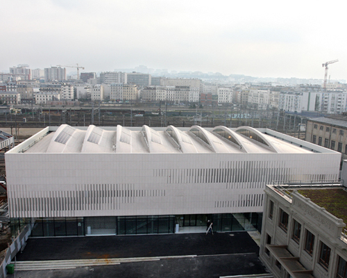 brisac gonzalez architects completes pajol sports center in paris
