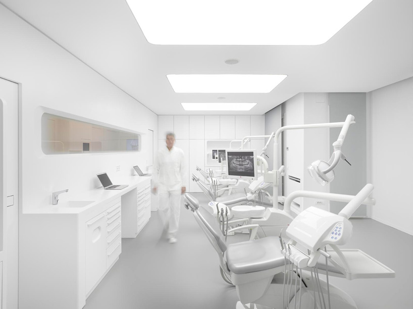 bureauhub lines white space orthodontic clinic in Corian®