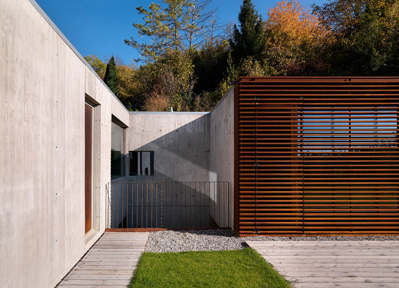 fl architetti construct casa y in the hills of turin
