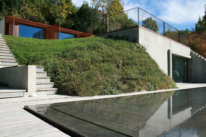 fl architetti construct casa y in the hills of turin