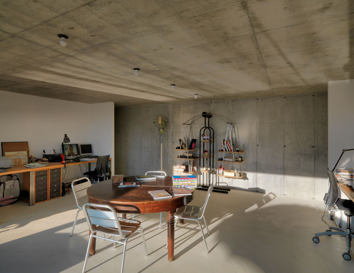 fl architetti construct casa y in the hills of turin