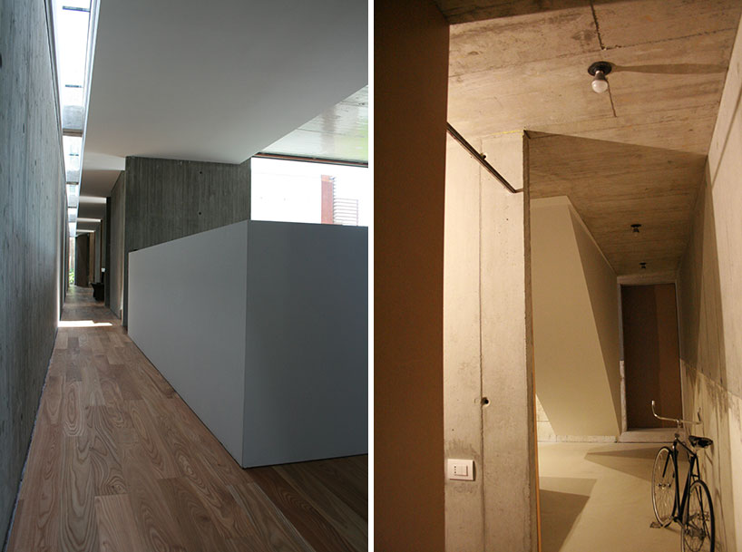 fl architetti construct casa y in the hills of turin