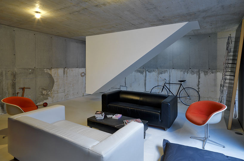 fl architetti construct casa y in the hills of turin