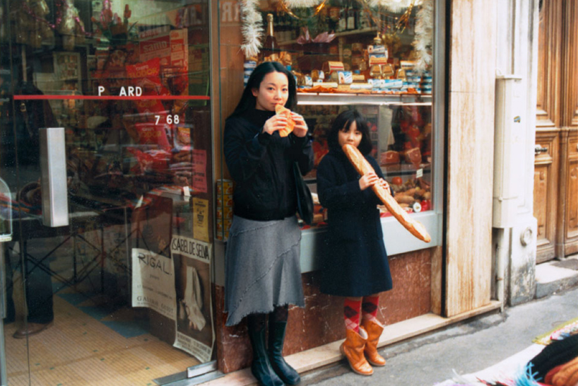 chino otsuka inserts her adult self into photos from her youth