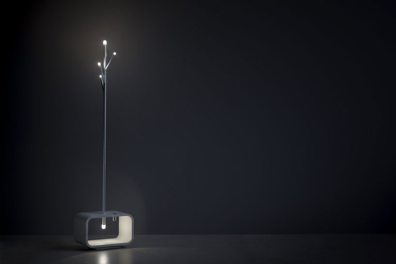 dorodesign illuminates stand branches on lucciola fireflies