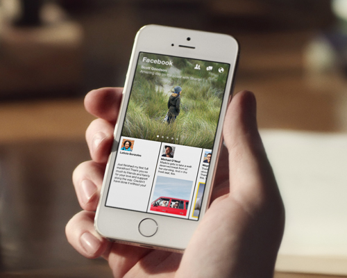 facebook introduces paper, an immersive news reading app