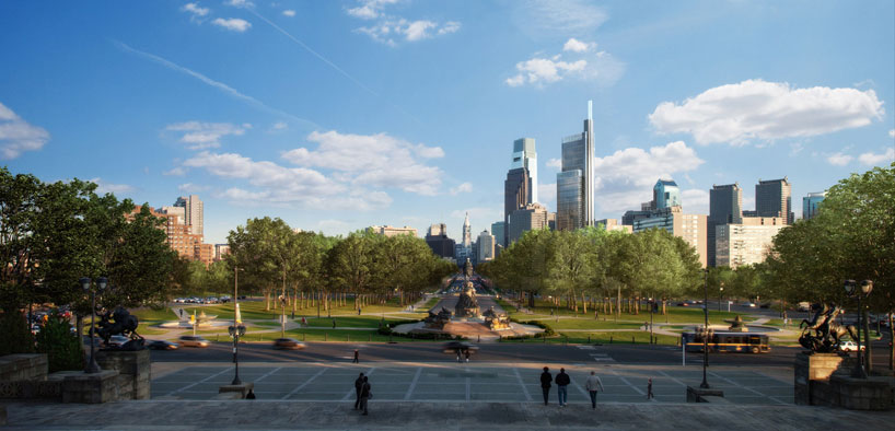 foster + partners comcast innovation and technology center designboom