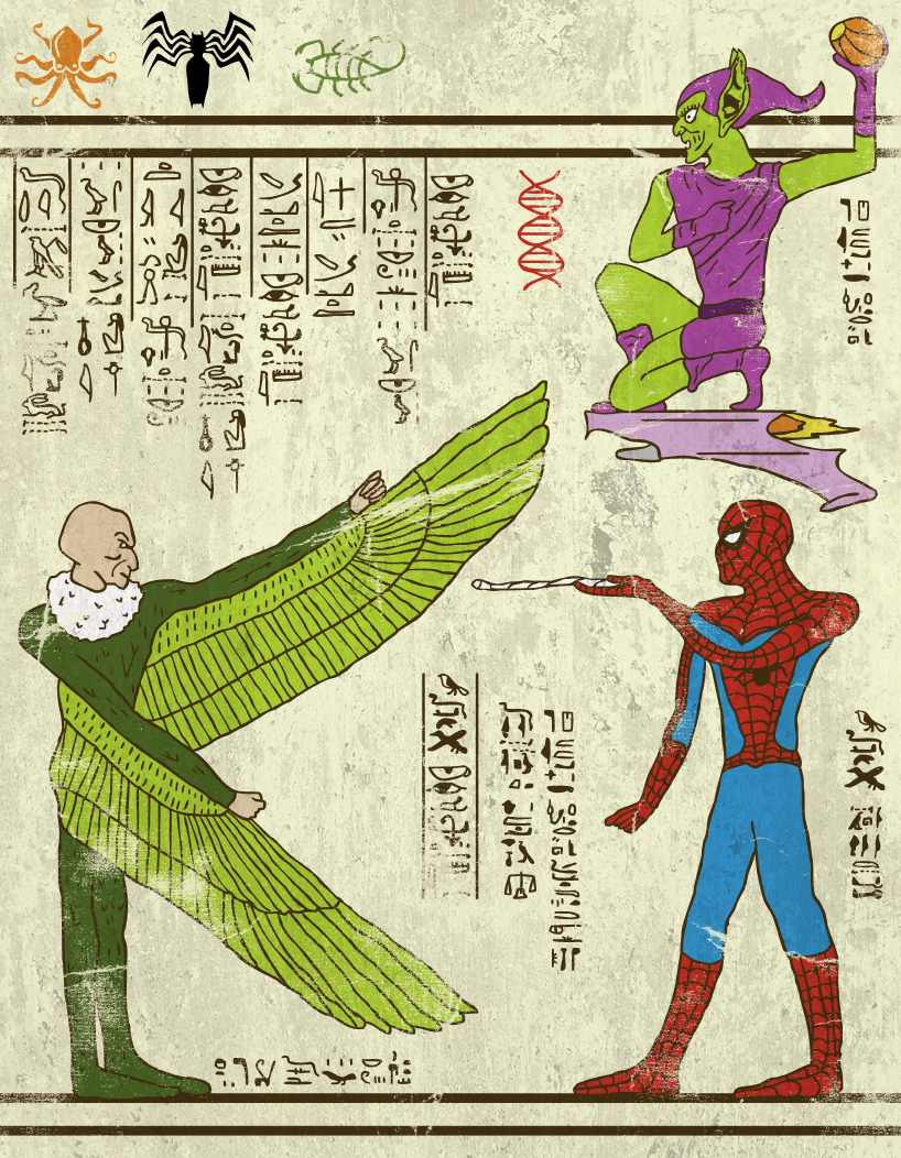 hero-glyphics by josh lane