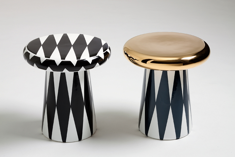 jaime hayon designs ceramic table and sculptures for bosa