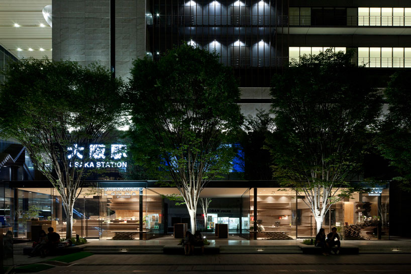 kengo kuma shun shoku lounge designboom