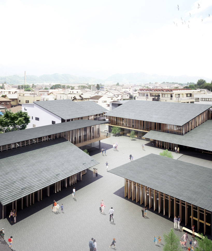 kengo kuma tomioka city hall designboom