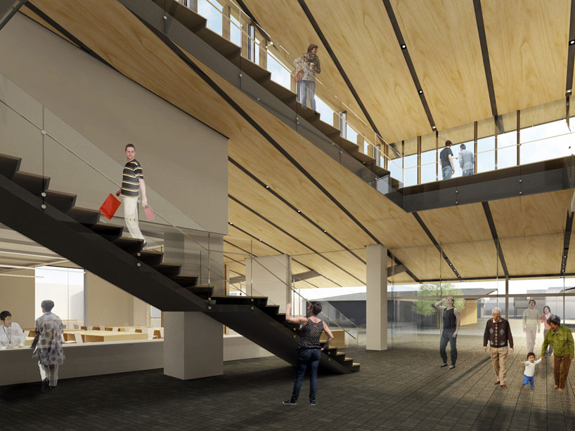 kengo kuma tomioka city hall designboom