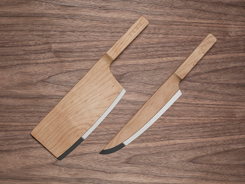 maple wood knives by the federal inc.