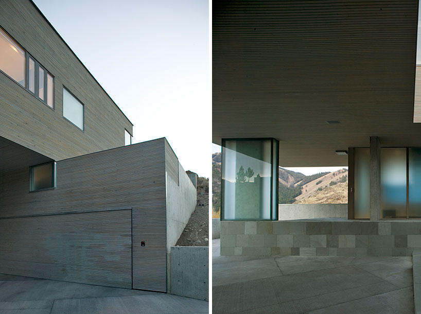 masa studio completes the kinderhorn residence in idaho