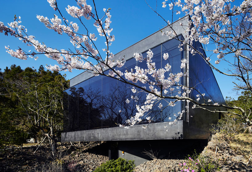 mass studies sets tea stone museum + cafe in korean forest