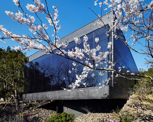 mass studies sets tea stone museum + cafe in korean forest