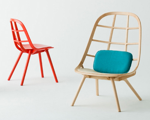 nadia furniture collection by jin kuramoto for MEETEE