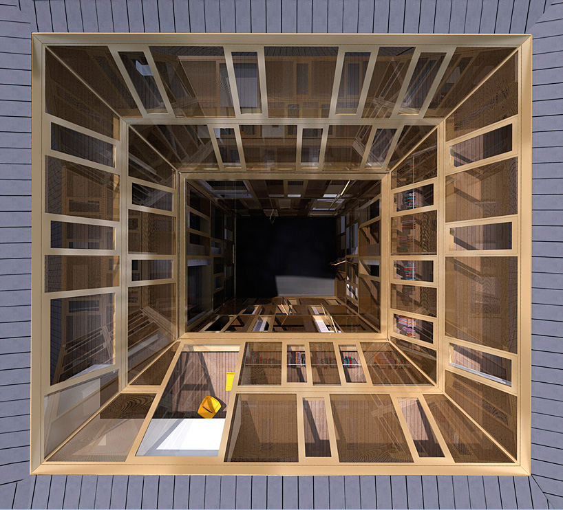moussafir architectes unfolds weill building around courtyard