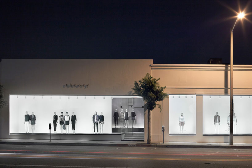 nendo emphasizes circulation in LA shops for theory