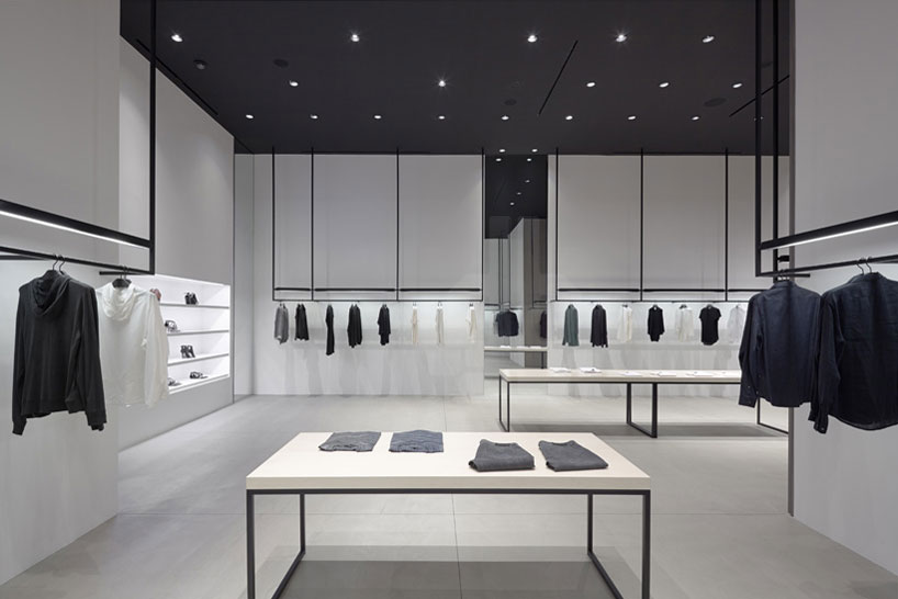 nendo emphasizes circulation in LA shops for theory