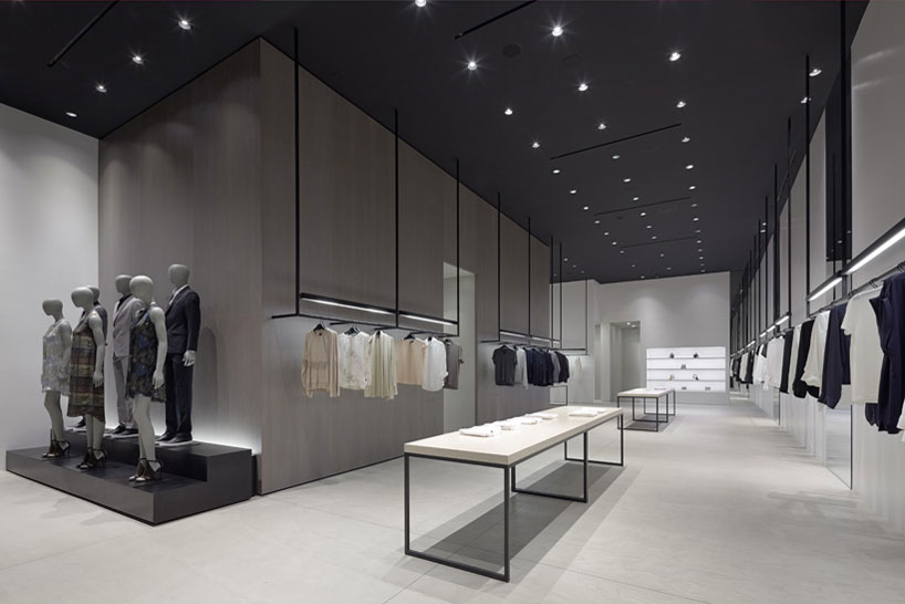 nendo emphasizes circulation in LA shops for theory