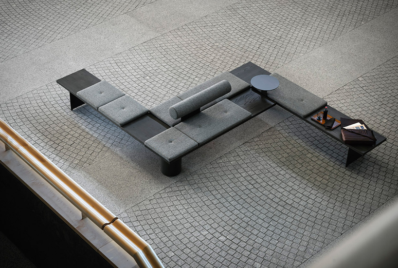 galleria public seating by pearson lloyd for tacchini