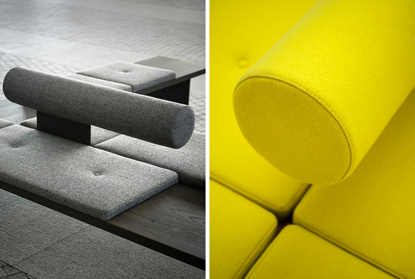 galleria public seating by pearson lloyd for tacchini