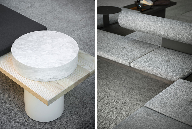 galleria public seating by pearson lloyd for tacchini
