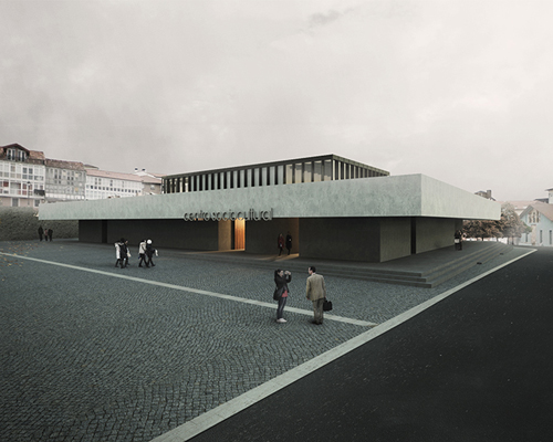 pedro miguel santos proposes reinosa social and cultural center