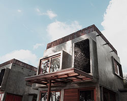 NPDA studio project the phagan houses away from the city life in thailand