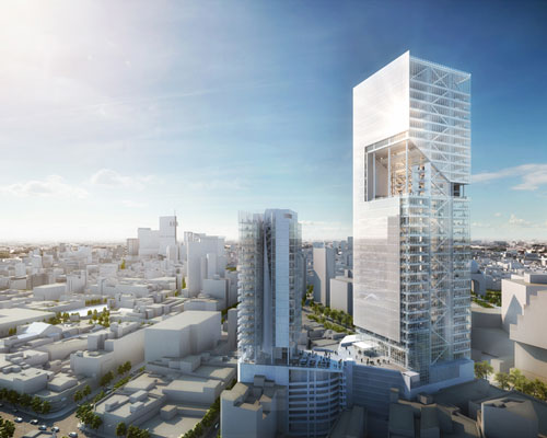 richard meier ideates twin reforma towers for mexico city