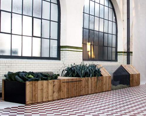 studio segers enables city farming with daily needs unit