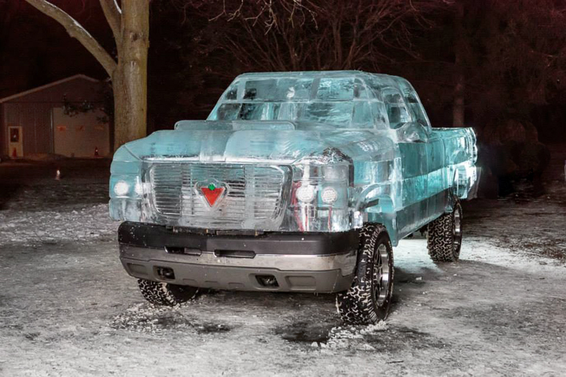 canadian tire builds drivable ice truck