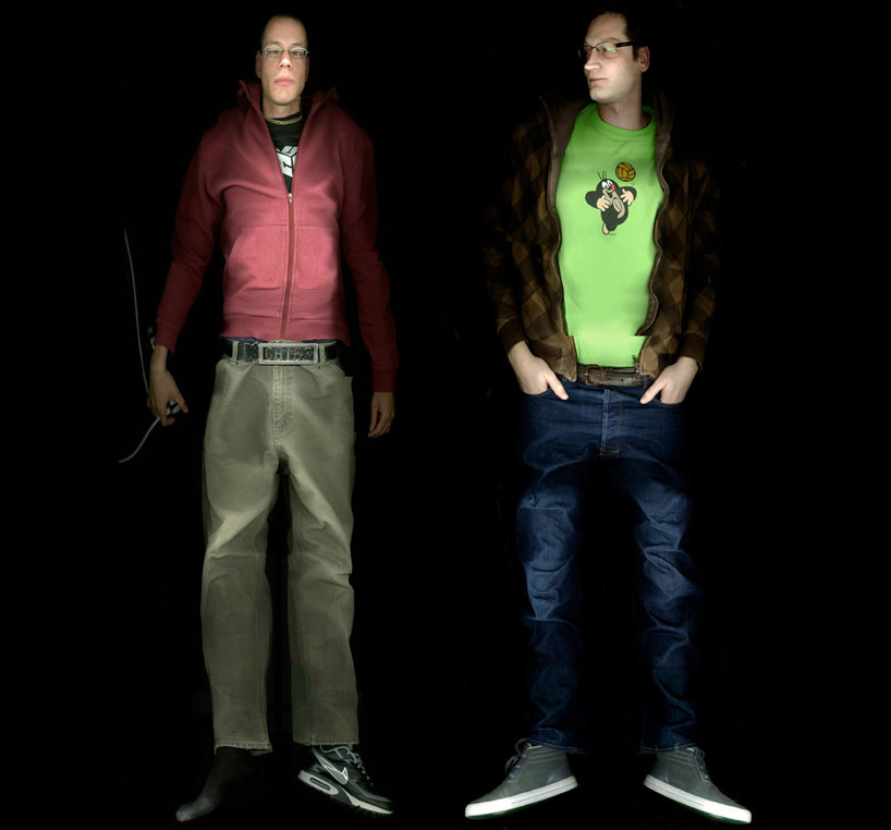 till koenneker captures portraits under a desktop scanner