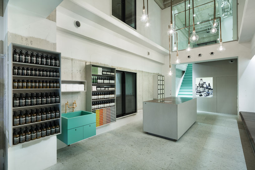 torafu architects fits out aesop kawaramachi store in kyoto