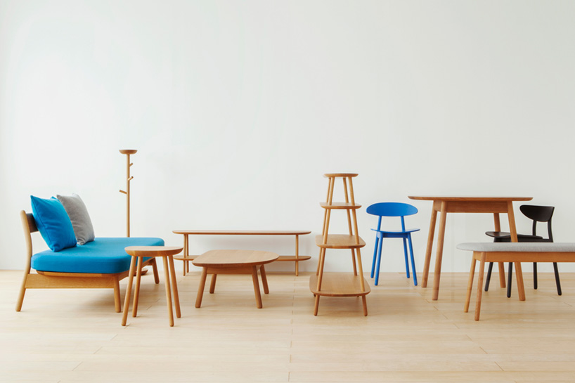 torafu architects produces cobrina - a series of small furniture