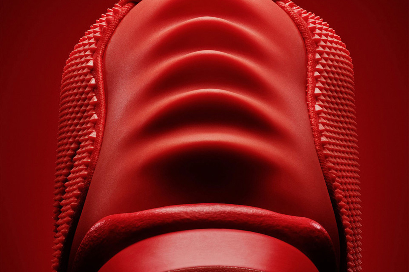 kanye red october shoes