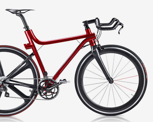 alfa romeo and compagnia ducale design IFD 4C carbon fiber road bike