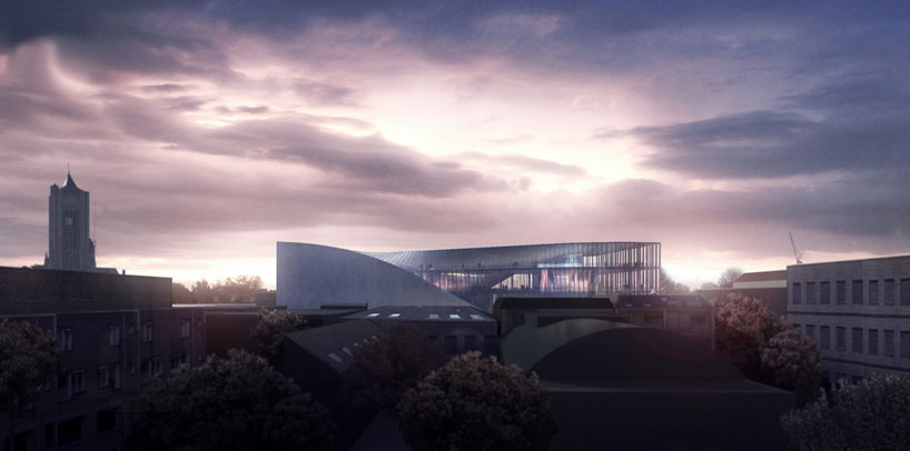 bjarke ingels group proposes ArtA arnhem cultural center