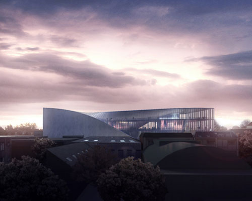 bjarke ingels group proposes ArtA arnhem cultural center